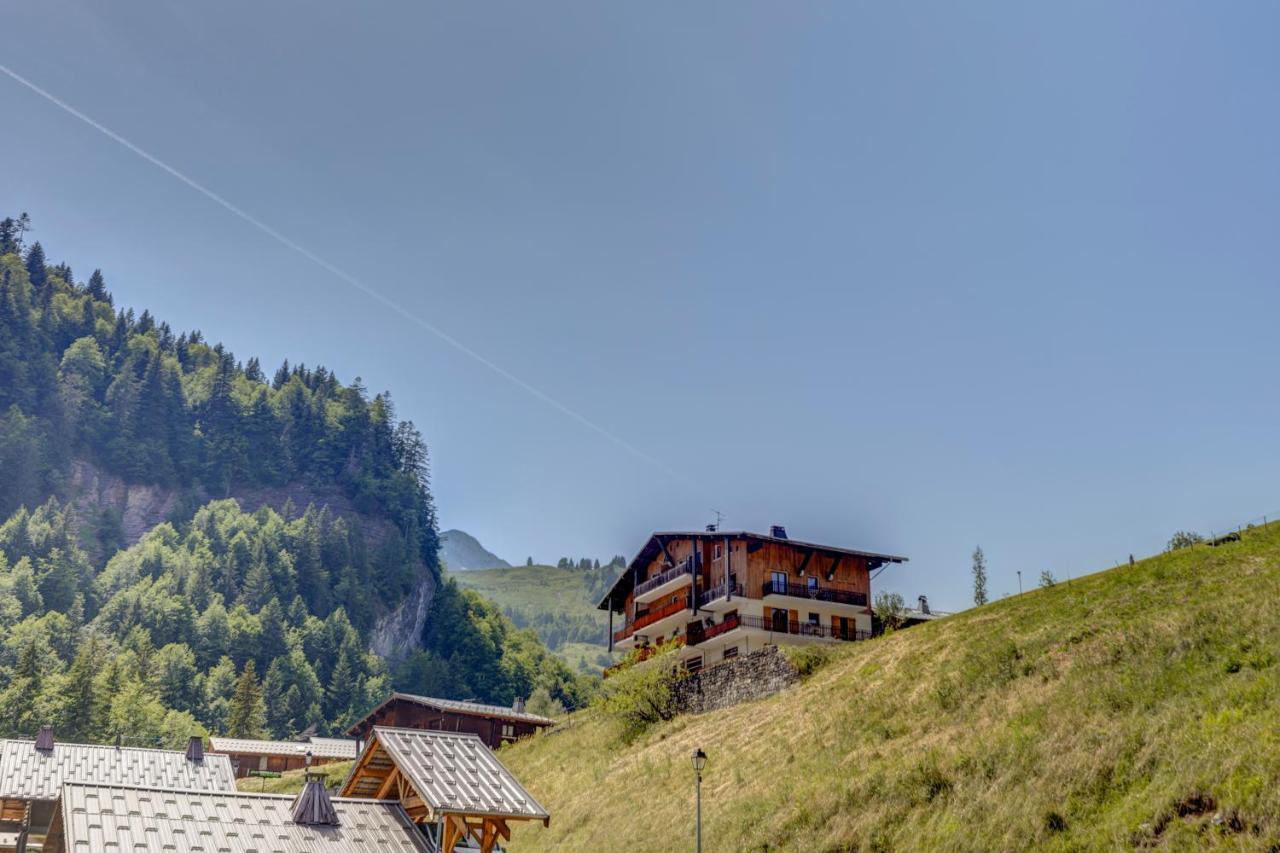 Le Col Des Aravis Appartement La Giettaz Buitenkant foto